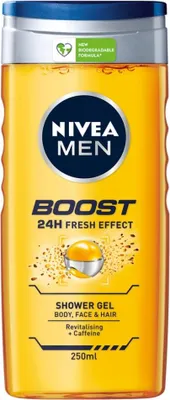 Produktbild von NIVEA Men Boost Duschgel 250 ml - 1 Stück