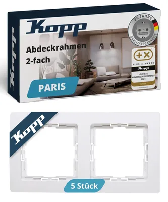 Immagine prodotto di Kopp 402502018 Schalterplatte & Steckdosenabdeckung (402502018)