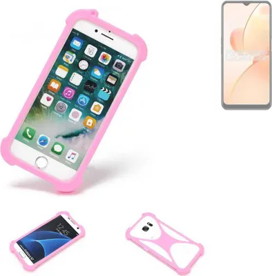 Produktbild von K-S-Trade Handy Hülle kompatibel mit Realme C31 Schutz Hülle Bumper Silikon Schutz Hülle Cover Case Silikoncase Silikonbumper TPU Softcase