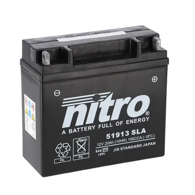 Immagine prodotto di Batterie | Nitro | 51913 | 20AH | GEL