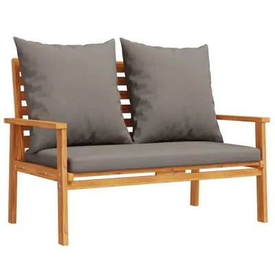 Zdjęcie produktu dla VidaXL 366379, Drewno akacjowe, Tkanina, Poliester, 110 kg, Dorośli i dzieci, 1200 mm, 680 mm, 810 mm