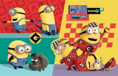 Immagine prodotto di TREFL Puzzle Me, il cattivo 4: i Mimoni sono divertenti 54 pezzi