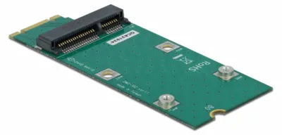 Obrázek produktu pro DeLOCK 64103, M.2, Mini PCIe, Plná výška / poloviční délka, Zelená, 31,5 mm, 80 mm