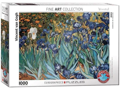 Zdjęcie produktu dla Puzzle 1000 Irises by Vincent van Gogh 6000-4364