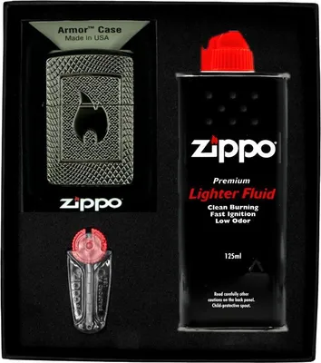 Produktbild von ZIPPO Feuerzeug PATTERN DESIGN 2 Geschenkset Nr. 1