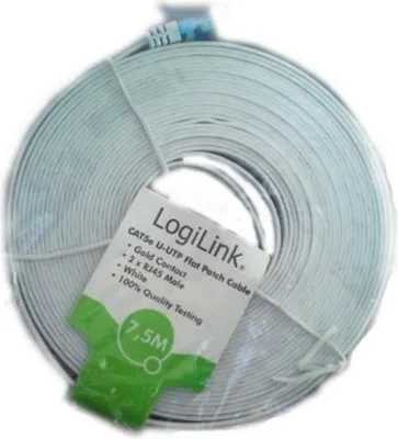Produktbild von LogiLink CAT5e UTP 15m, 15 m, Cat5e, U/UTP (UTP), RJ-45, RJ-45, Weiß