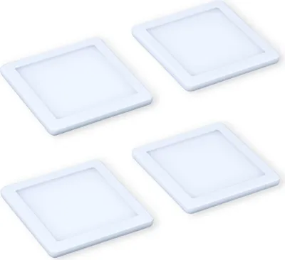 Produktbild von kalb | LED Küchenleuchte Küchenleuchten Panel Unterbauleuchte Küche 4er Set warmweiß