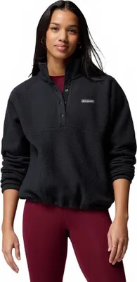 Produktbild von Columbia Jasper Ridge™ Pebbled Snap Fleece Mit Halbem Reißverschluss Schwarz M Frau Schwarz M
