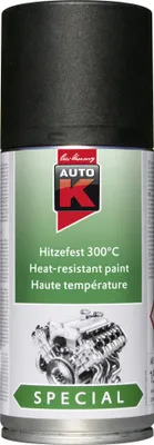 Produktbild von Auto-K Lack Hitzefest 300°C Spezial schwarz 150ml
