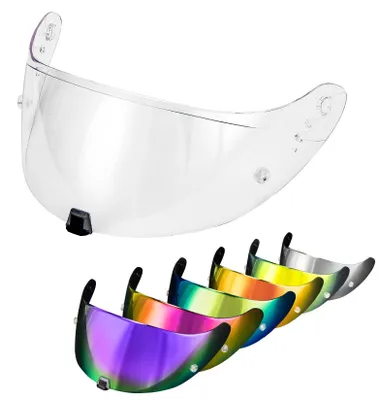 Produktbild von Ersatz-Helmschirm für Motorrad, transparent