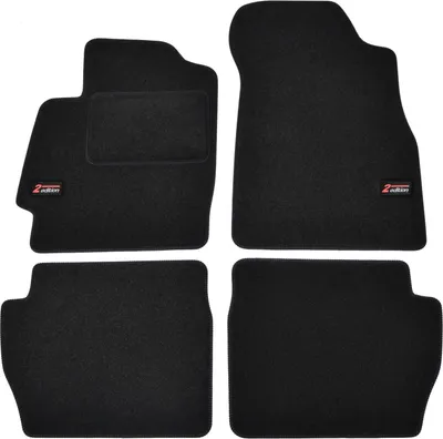 Obrázok produktu pre J&J Automotive | LOGO Autokoberce velúrové pre Mazda 2 2007-2014, 4ks