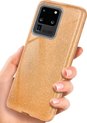 Produktbild von GLITTER-Case für Samsung Galaxy S20 Ultra / 5G, Farbe:Shine - Gold