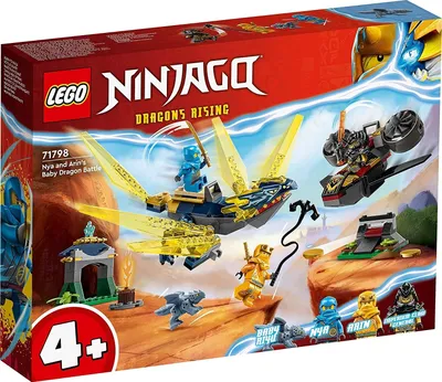 Image de LEGO® NINJAGO® 71798 Duel entre Nya et le bébé dragon d'Arin