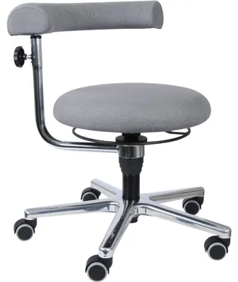 Productafbeelding van Stoel voor docenten/verzorgers, grijs, 34-41 cm