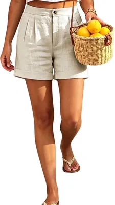 Productafbeelding van Lumoras Korte Broek Dames Beige S