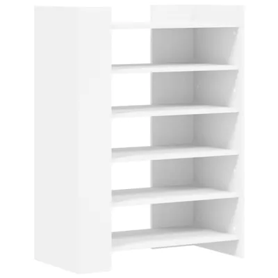 Obrázek produktu pro Botník bílý 74,5 x 37,5 x 100 cm kompozitní dřevo