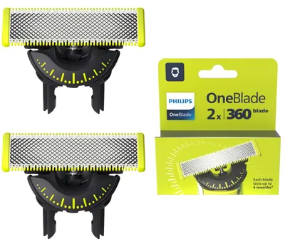 Produktbild von Philips Norelco OneBlade OneBlade QP420/60 Ersatzklinge 360, Scherkopf, 2 Kopf/Köpfe, Philips, OneBlade Series