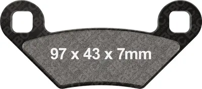 Imagen del producto de Pastillas de freno EBC, modelo FA475TT, carbono, para uso todoterreno