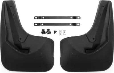 Image de Bavettes garde-boue pour Ford Focus Fourgon 2011-2018 Arrière ABS Noir 2x