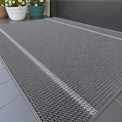 Produktbild von Fußmatte 43,5 x 75 cm, Rutschfest und Wasserdicht
