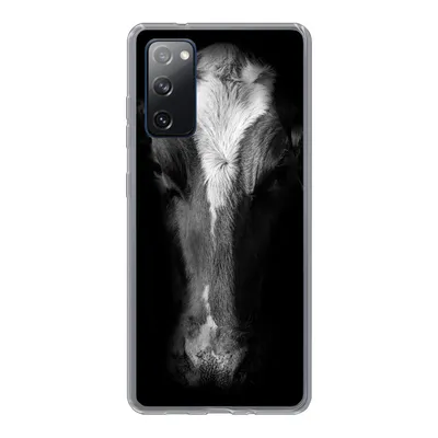 Produktbild von MuchoWow® Handyhülle Schutzhülle Hülle für Samsung Galaxy S20 FE Kuh - Tiere - Schwarz Silikon Softcase Handy Hülle - Abdeckung