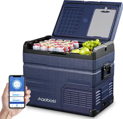 Immagine prodotto di Frigorifero compressore a due zone - 47 litri - con controllo tramite app e porta USB - fino a -20 °C, ideale per viaggi