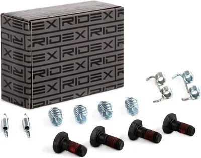 Produktbild von RIDEX Zubehörsatz Bremsbacken 1502A0006 Hinten passend für MERCEDES-BENZ A-Klasse (W169)