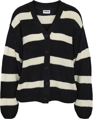 Immagine prodotto di Cardigan Noisy May da donna NMMAYSA Cardigan in maglia a maniche lunghe con scollo a V NOOS nero XS