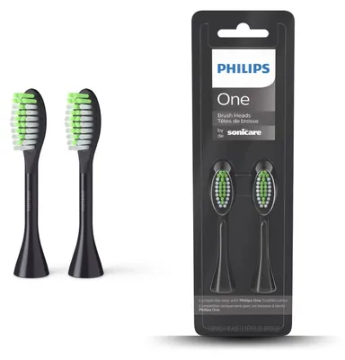 Zdjęcie produktu dla Philips BH1022/06, 2 szt., Czarny, 3 mies., Philips, One by Sonicare