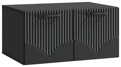 Produktbild von vidaXL Wandmontierter TV-Schrank Schwarz 59,5 x 41 x 30 cm
