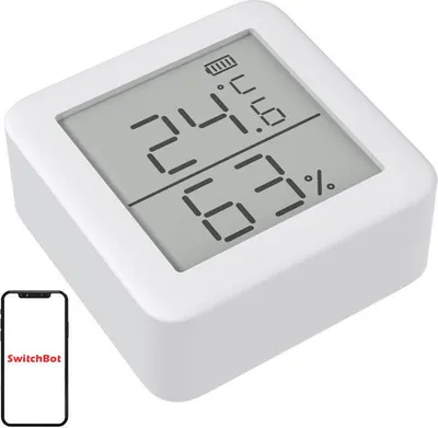 Produktbild von SwitchBot Thermometer & Hygrometer, weiß