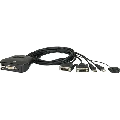 Produktbild von ATEN CS22D 2portový USB DVI KVM přepínač