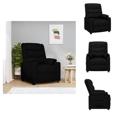 Produktbild von vidaXL Relaxsessel Schwarz Kunstleder -  Sessel