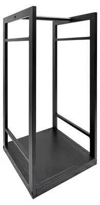 Immagine prodotto di Robusto supporto in legno per la legna da ardere, dimensioni 33 x 33 x 68 cm