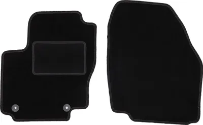 Zdjęcie produktu dla Wielganizator dywaniki welurowe LUX przednie do Ford Mondeo MK4 liftback, sedan, kombi (2007-2012) - czarne dywaniki samochodowe BASIC komplet (2 szt.)