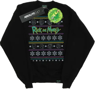 Produktbild von Rick And Morty - Sweatshirt für Damen BI33664 (S) (Schwarz)
