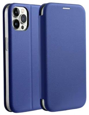 Produktbild von Beline Book Magnetische Hülle für iPhone 14 Pro 6,1 blau/blau