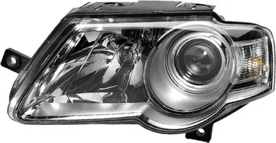 Productafbeelding van Rechter koplamp, 12V, H7/H7 halogeen, HELLA, geschikt voor onder andere VW Passat