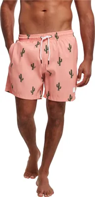 Imagen del producto de Pantalones cortos de baño estampados para hombre, Urban Classics, diseño "cactus", talla XL