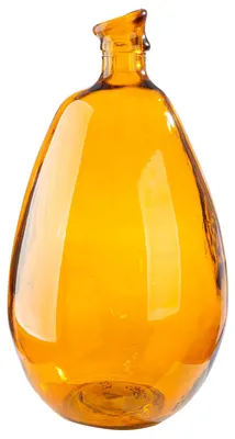 Obrázok produktu pre GILDE Váza cibuľovitá, organická Organická hnedá V. 47 cm, 58893