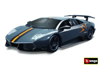 Produktbild von Bburago 1:24 Lamborghini MURCIELAGO LP 670-4 SV Metallic Grey