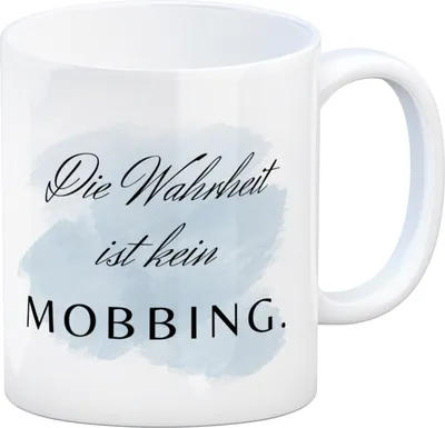 Produktbild von Die Wahrheit ist kein Mobbing Kaffeebecher