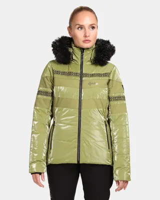 Productafbeelding van Dames ski-jas KILPI DALILA-W UL0132KI, kleur: groen, maat: 42