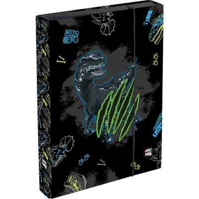 Obrázek produktu pro Oxybag Box na sešity A4 Jumbo OXY GO Dino