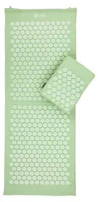 Produktbild von Akupressurmatte Akupressur-Set Massagematte - 127 x 48 cm - Pastellgrün - Für Nacken und Rücken