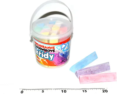 Produktbild von Buntstifte für Gehwege, 20 Stück, dreieckig