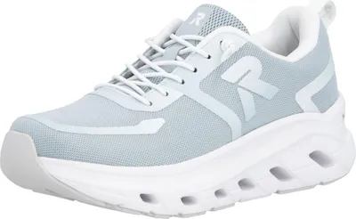 Produktbild von Rieker Damen-Sneaker-Slipper Blau-Weiß, Farbe:blau, EU Größe:45