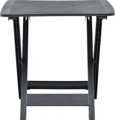 Obrázek produktu pro vidaXL Skládací zahradní stůl antracit 79x72x70 cm plastový