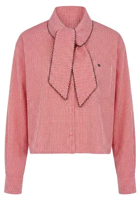 Image de Chemise pour femmes BIANY - rouge, taille L