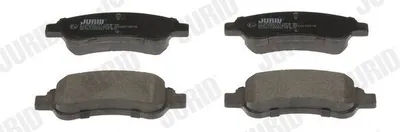 Produktbild von JURID Bremsbeläge Satz Vorne passend für PEUGEOT 206 Schrägheck (2A/C) 573030D